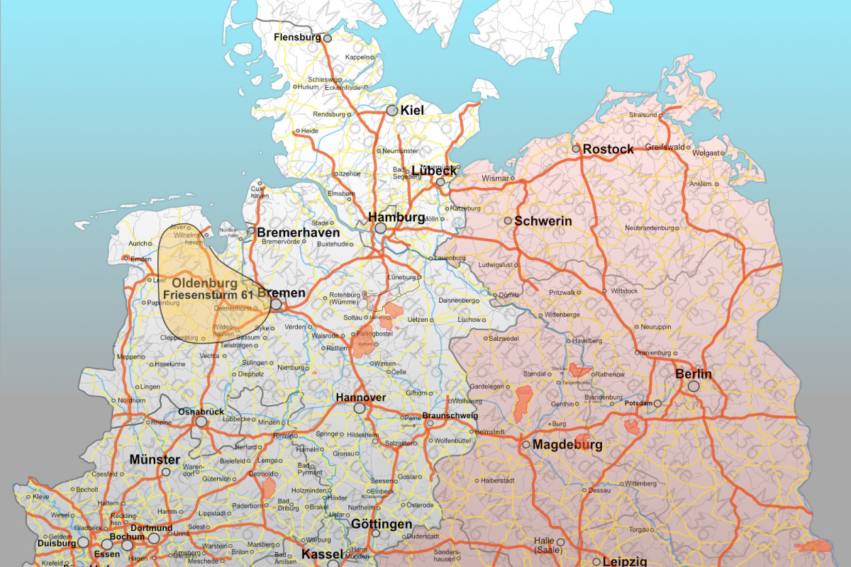 Übungsräume 1961 – Norden
