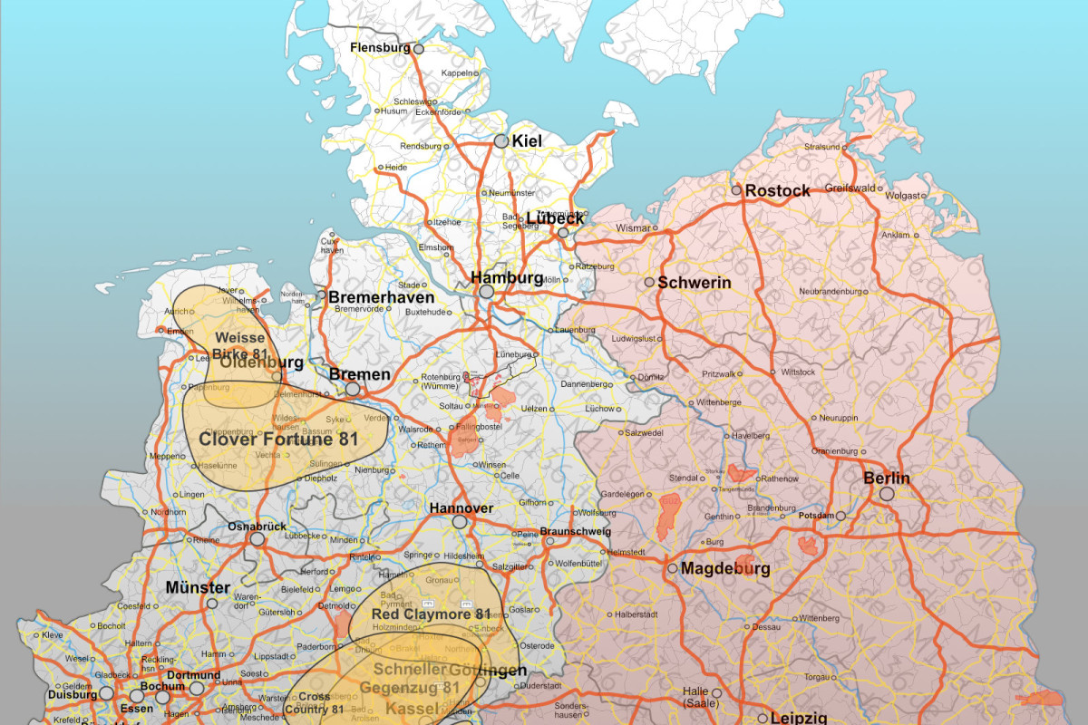 Übungsräume 1981 – Norden