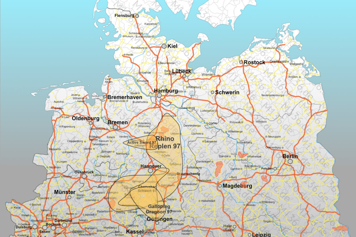 Übungsräume 1997 – Norden